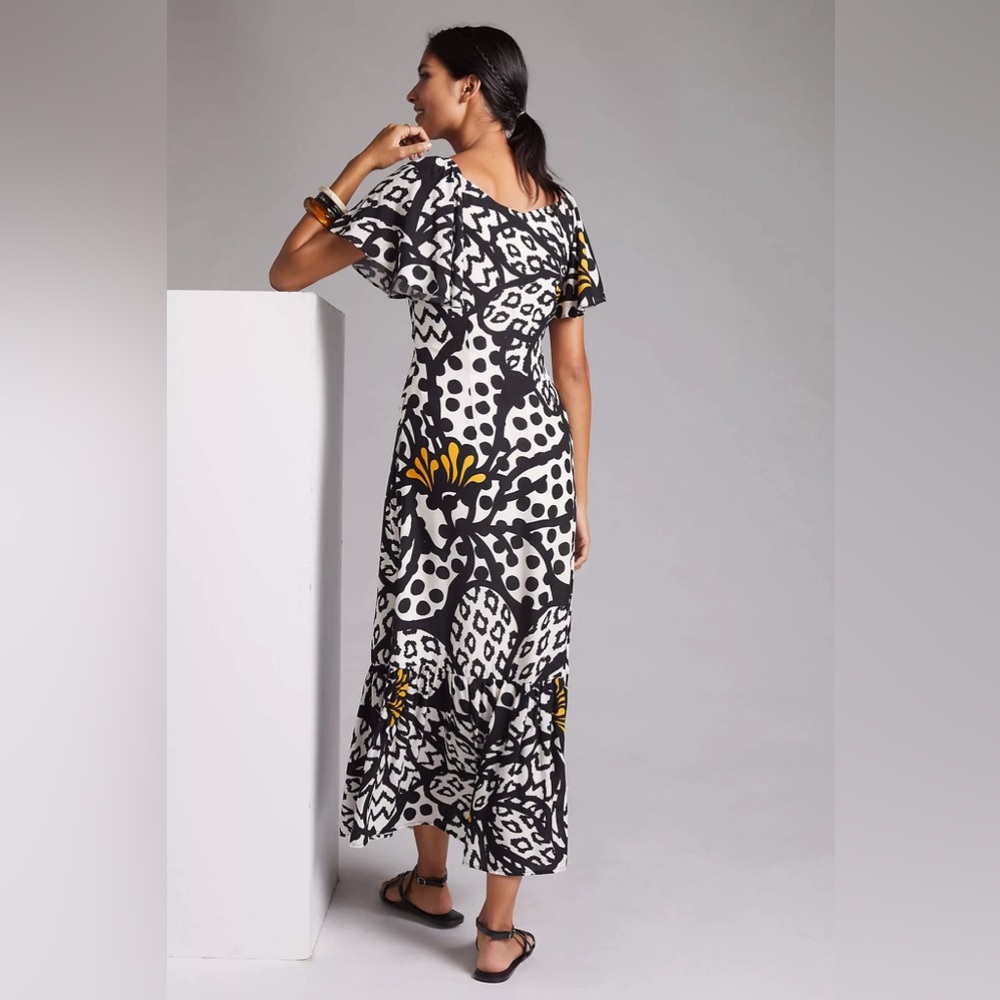 Farm Rio Flutter-Sleeved Maxi Dress M
Like a new condition - Picture 3 of 4